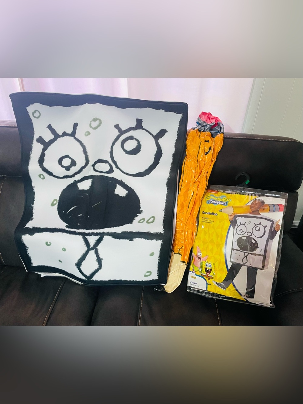 Doodlebob costume child lg/xl 12-14